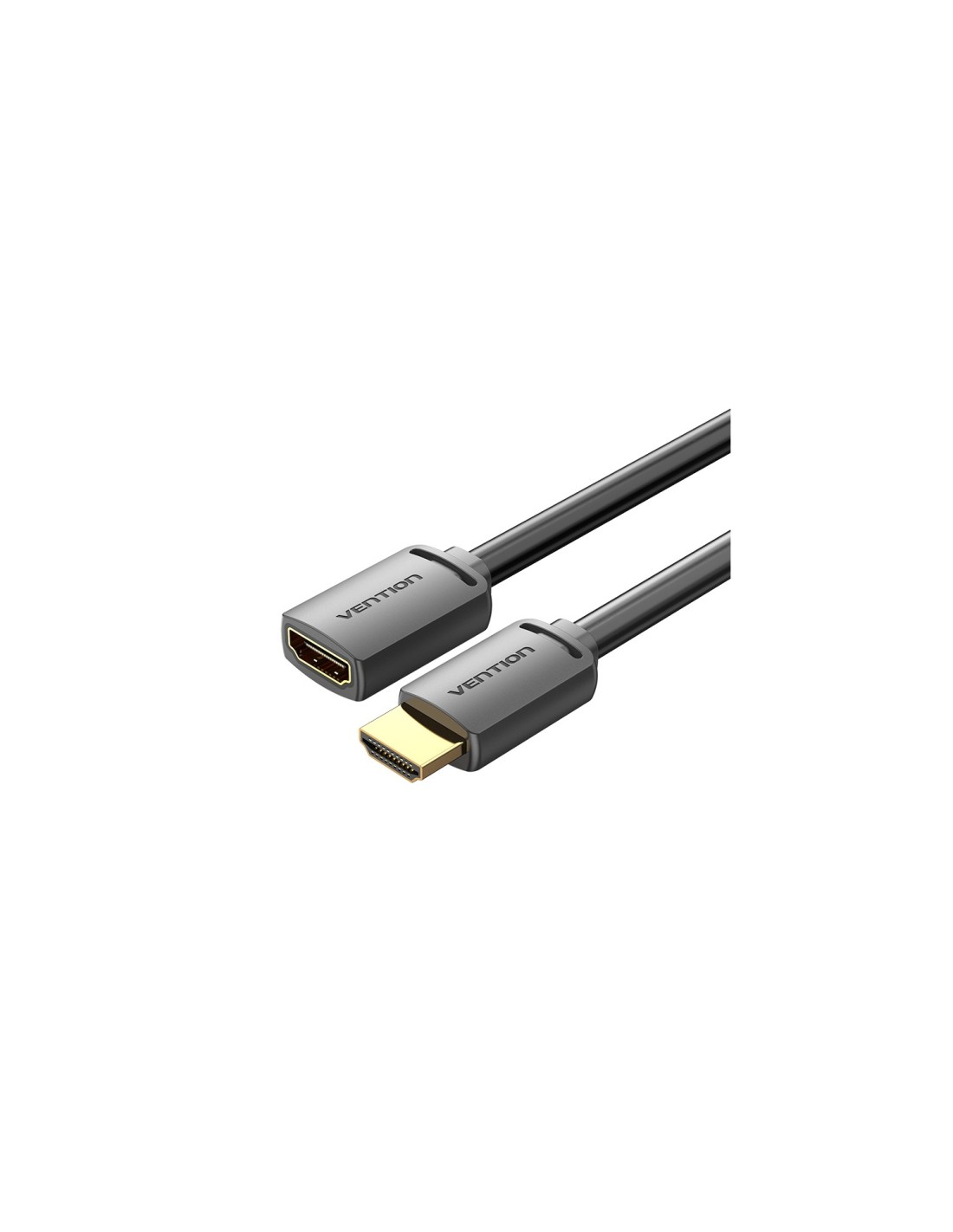 Vention Cable Alargador HDMI 4K AHCBH/ HDMI Macho - HDMI Hembra/ 2m/ Negro