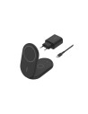 Belkin BoostCharge Auriculares, Smartphone Negro USB Cargador inalámbrico Carga rápida Interior