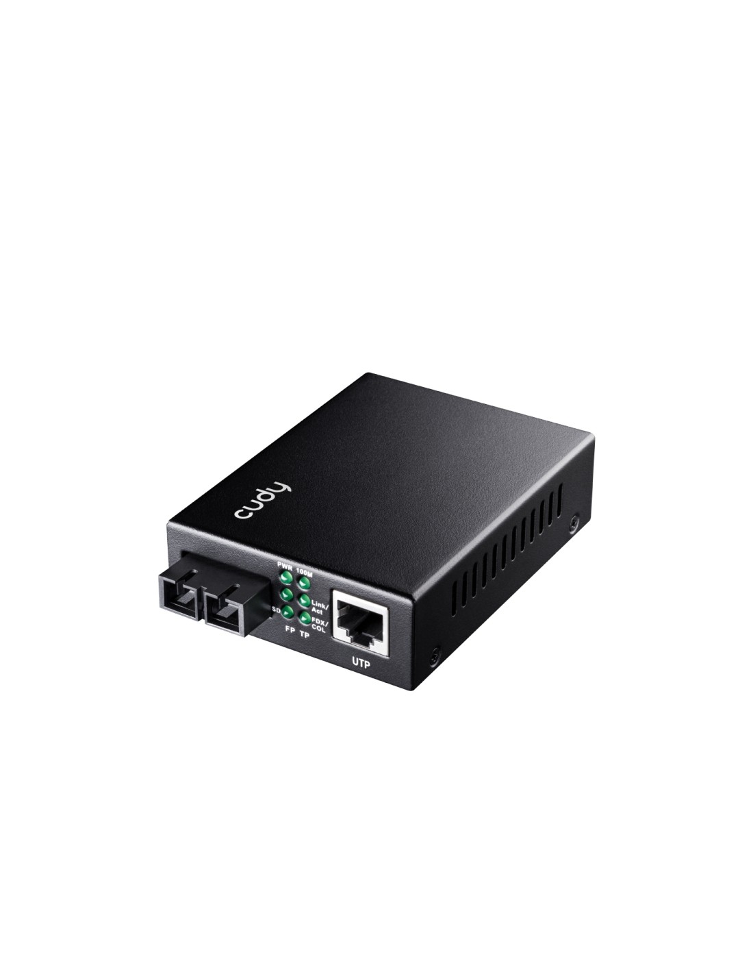 Cudy MC100SA-20 convertidor de medio 100 Mbit/s 1310 nm Monomodo Negro