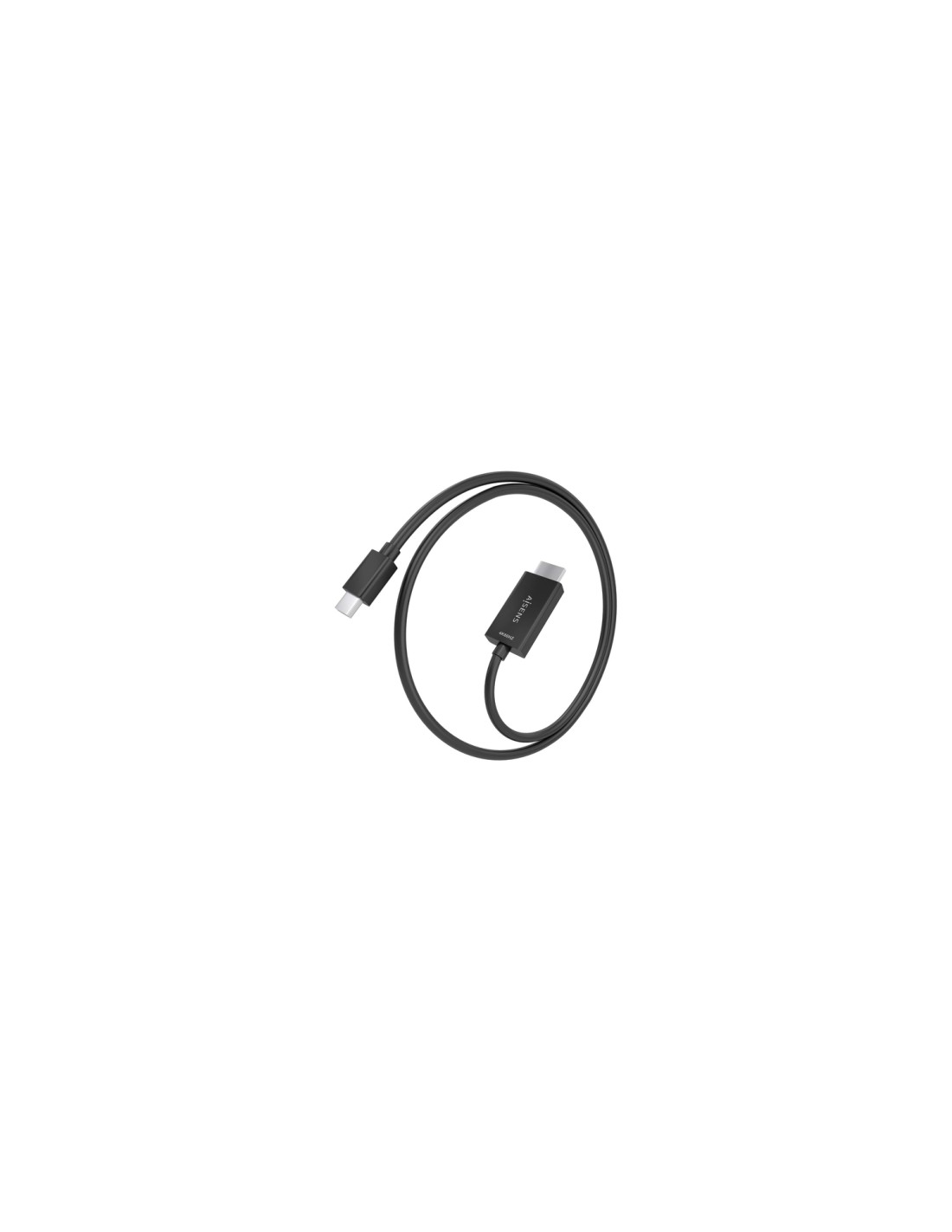 AISENS Cable conversor MINI DP a HDMI 4K@60Hz, MINI DP/M-HDMI/M, Negro, 1.0m