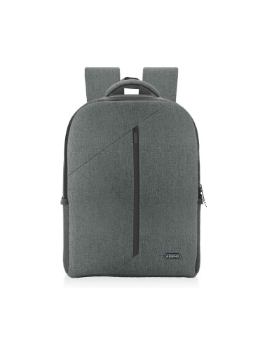 AISENS Mochila premium para portátil 15.6, Gris