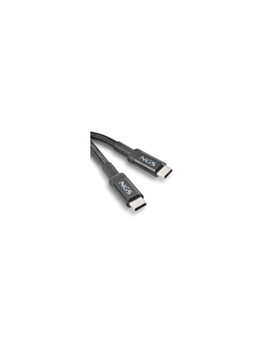 NGS KNOT 100W-2 cable USB USB 2.0 2 m USB C Negro