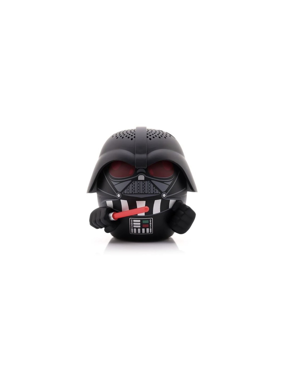 Mini altavoz Bitty Boomers Darth Vader con ojos rojos y sable láser 5 cm
