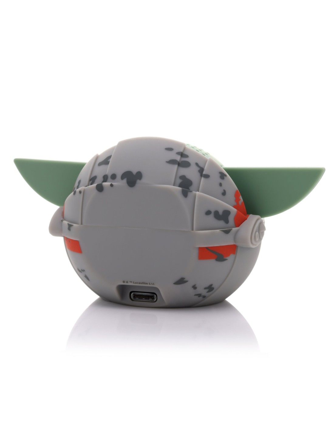 Mini altavoz Bitty Boomers Grogu en carrito 5 cm