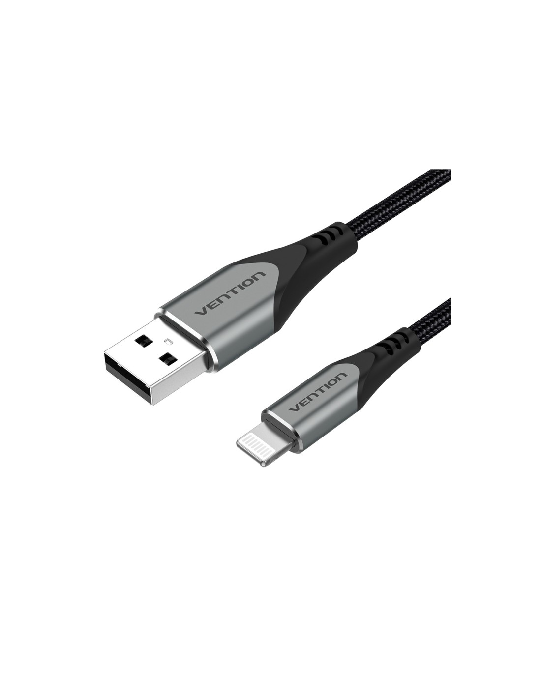 Vention Cable USB 2.0 Lightning LABHF/ USB Macho - Lightning Macho/ 1m/ Gris