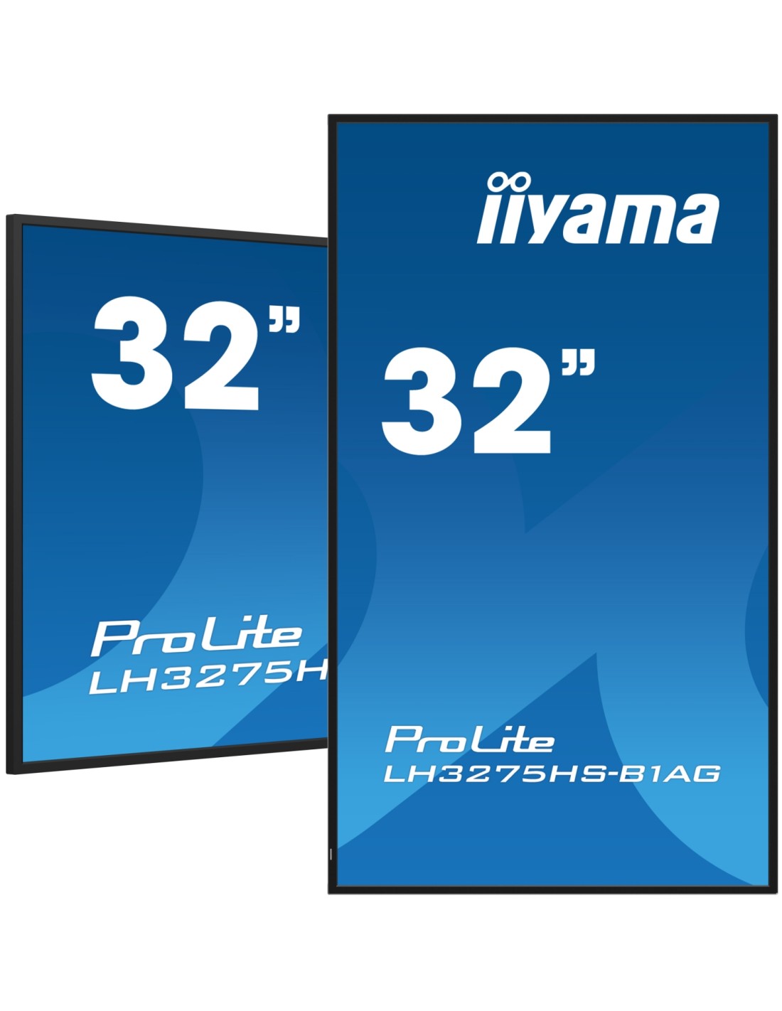 iiyama LH3275HS-B1AG pantalla de señalización Pantalla plana para señalización digital 81,3 cm (32") LCD Wifi 500 cd / m² Full H