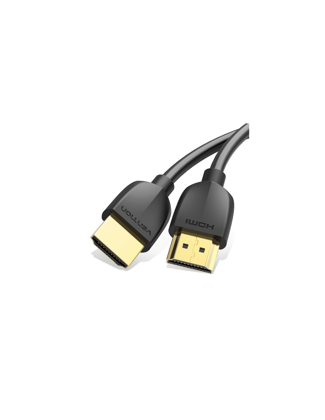 Vention Cable HDMI 2.0 4K Portatil AAIBD/ HDMI Macho - HDMI Macho/ 50cm/ Negro