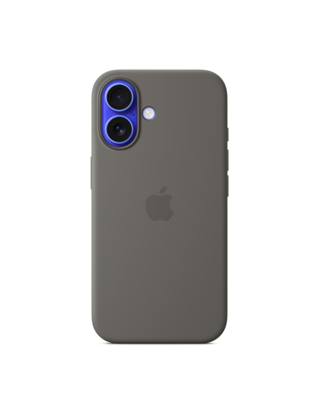 Apple Funda de silicona con MagSafe para el iPhone 16 - Gris piedra