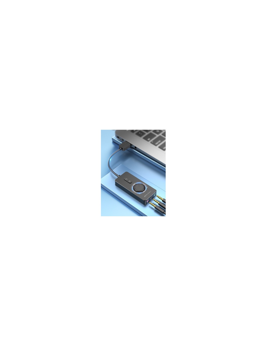Vention Tarjeta de Sonido CDRBB/ USB Macho - 3x Jack 3.5 Hembra