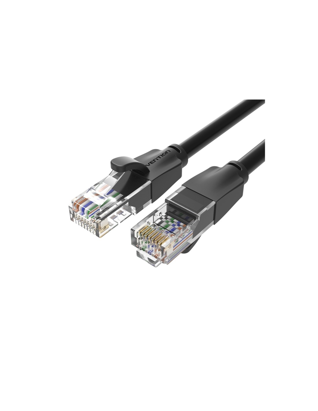 Vention Cable de Red RJ45 UTP IBEBH Cat.6/ 2m/ Negro