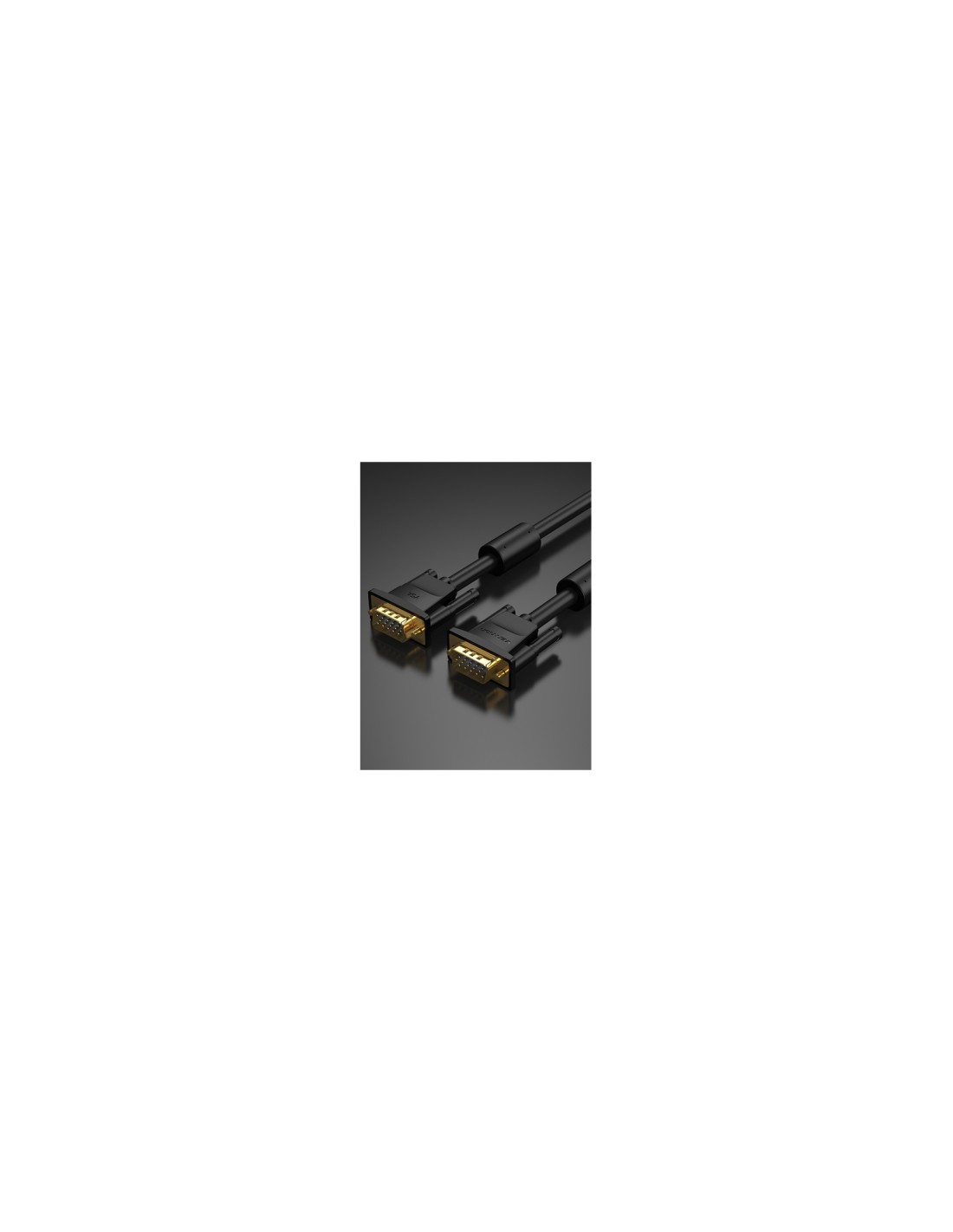 Vention Cable SVGA DAEBI/ VGA Macho - VGA Macho/ 3m/ Negro