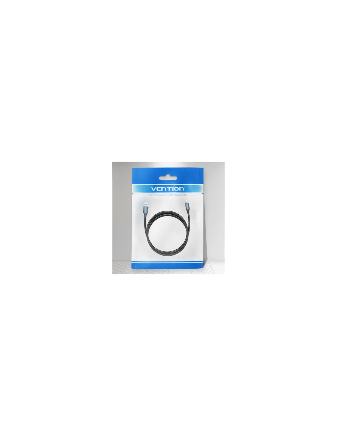 Vention Cable USB 2.0 Impresora COQBJ/ USB Tipo-B Macho - USB Macho/ 5m/ Negro