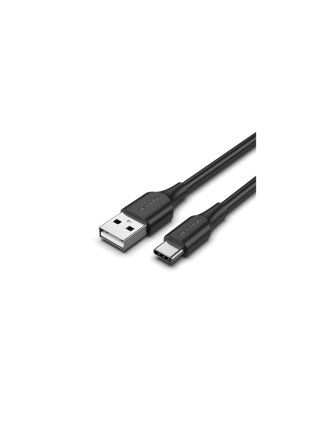 Vention Cable USB 2.0 3A CTHBD/ USB Tipo-C Macho - USB Macho/ 50cm/ Negro