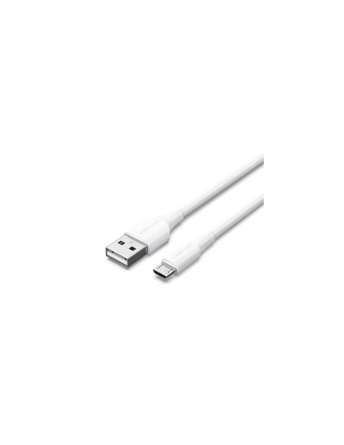 Vention Cable USB 2.0 CTIWH/ USB Macho - MicroUSB Macho/ 2m/ Blanco