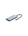 Vention Docking USB Tipo-C TOOHB/ 1xHDMI/ 3xUSB/ 1xLector Tarjetas SD y MicroSD/ Gris