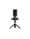 CHERRY UM 6.0 ADVANCED Negro, Plata Micrófono de superficie para mesa