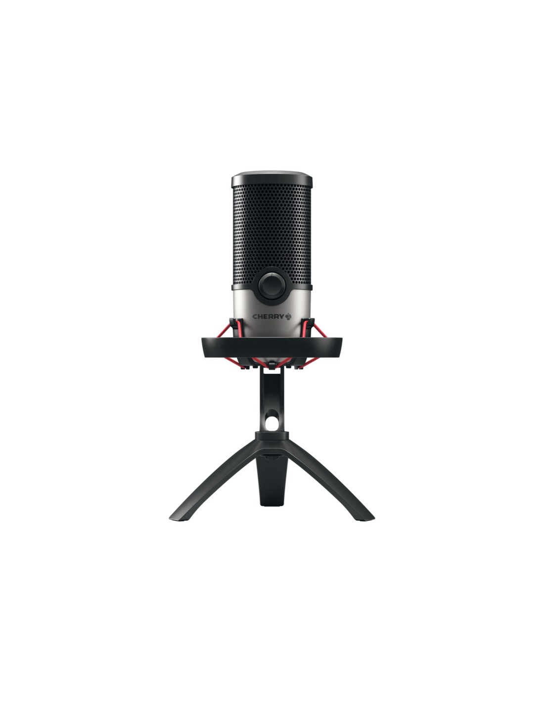 CHERRY UM 6.0 ADVANCED Negro, Plata Micrófono de superficie para mesa