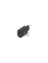 AISENS Cargador GaN 25W, 1xUSB-C PD3.0, 1xUSB-A QC3.0, Negro
