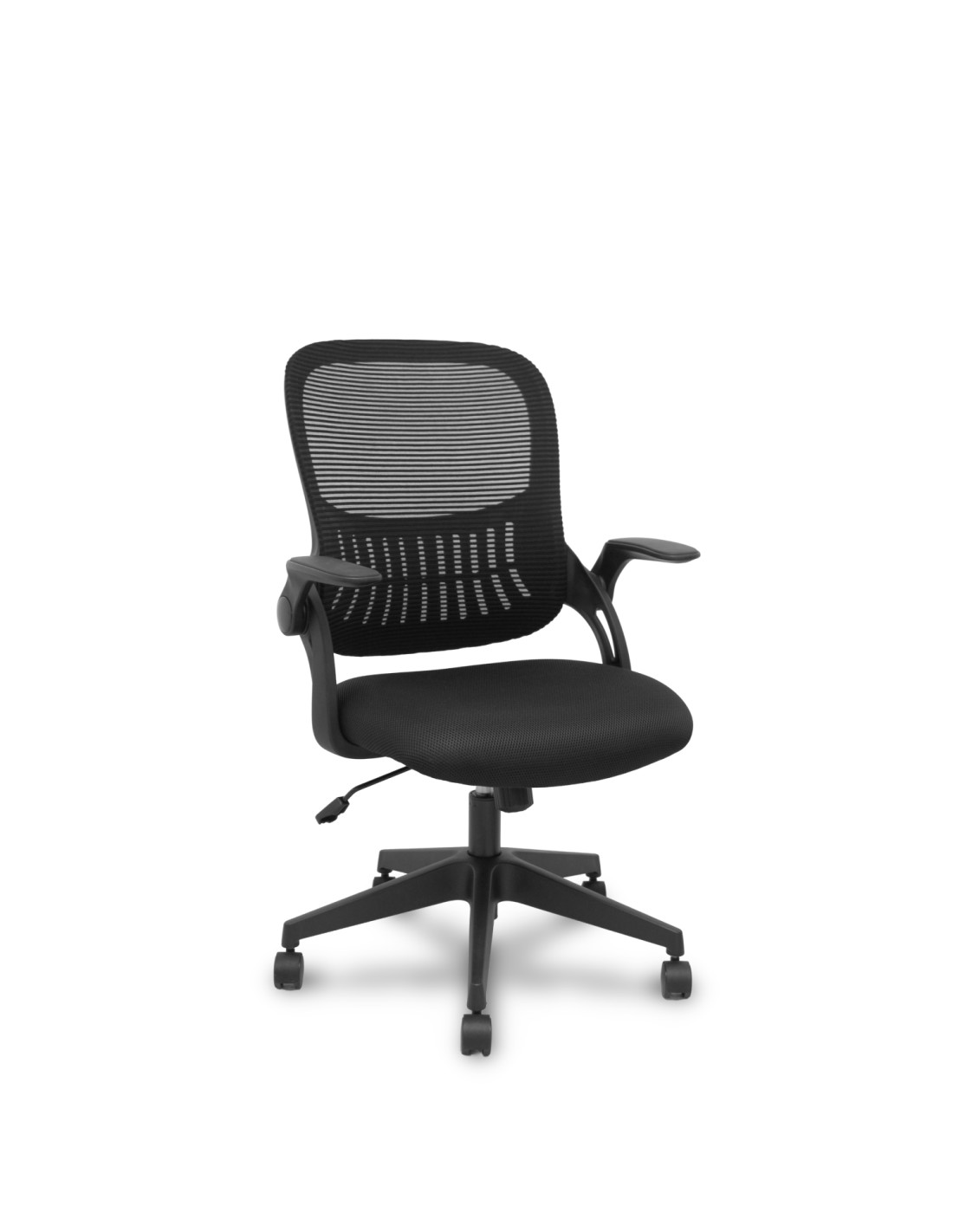 Piqueras y Crespo Silla Opti544 negra respaldo malla negro asiento 3D negro