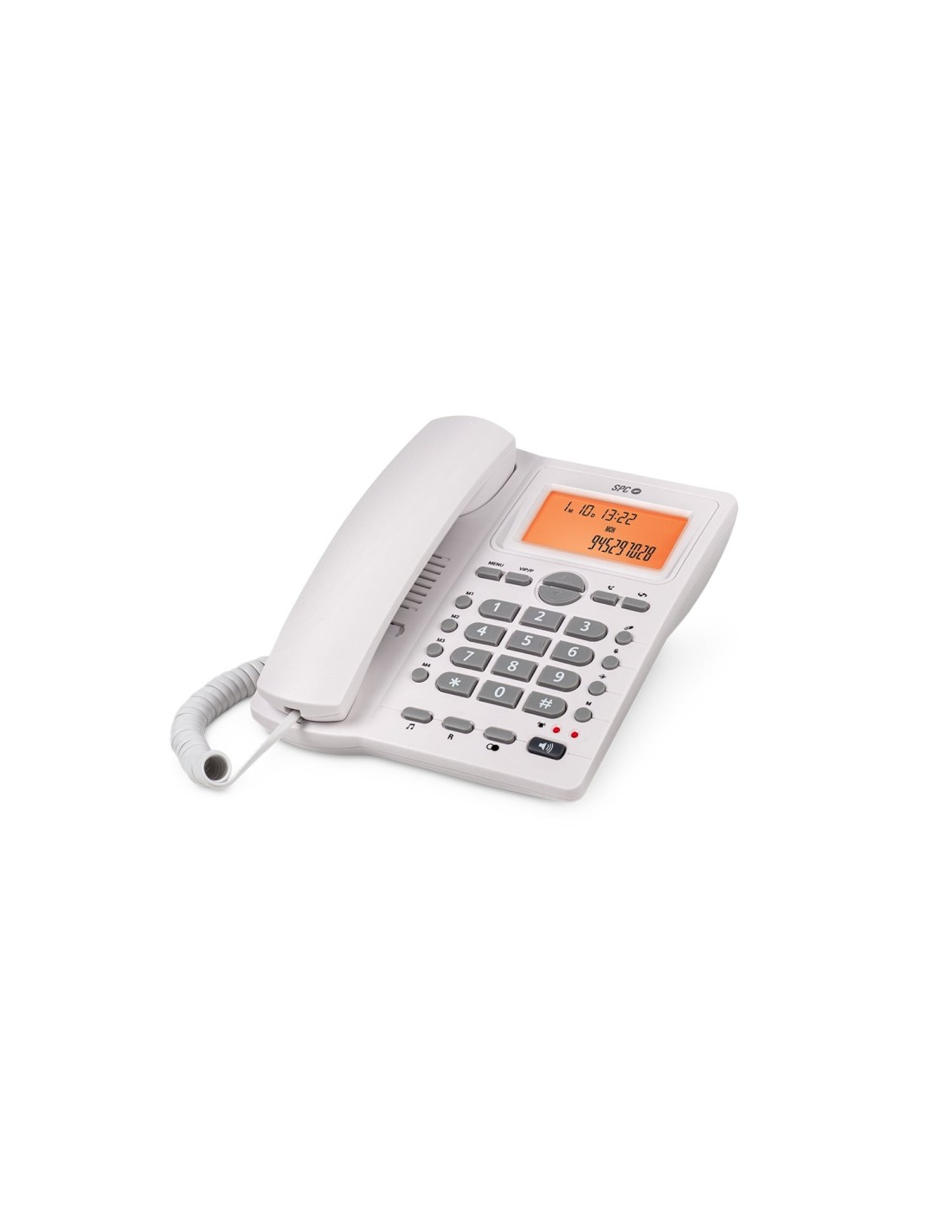 SPC Office ID 2 Teléfono analógico Blanco