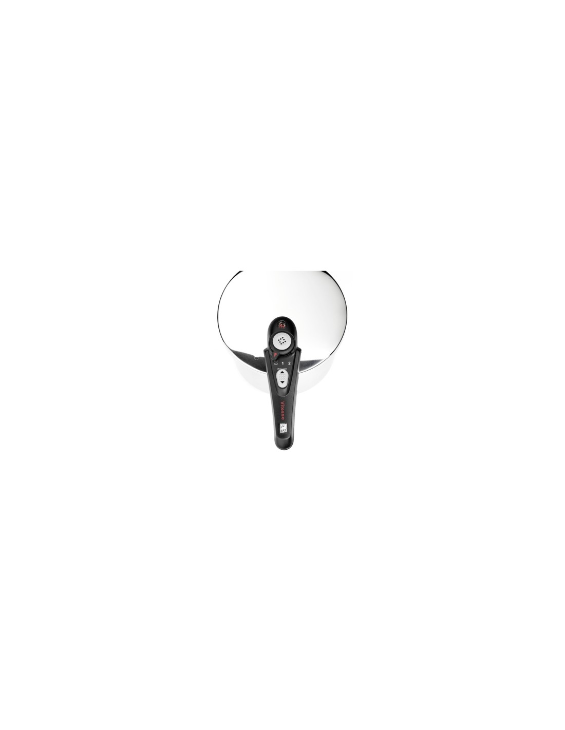 BRA A185105 olla a presión 11 L Plata