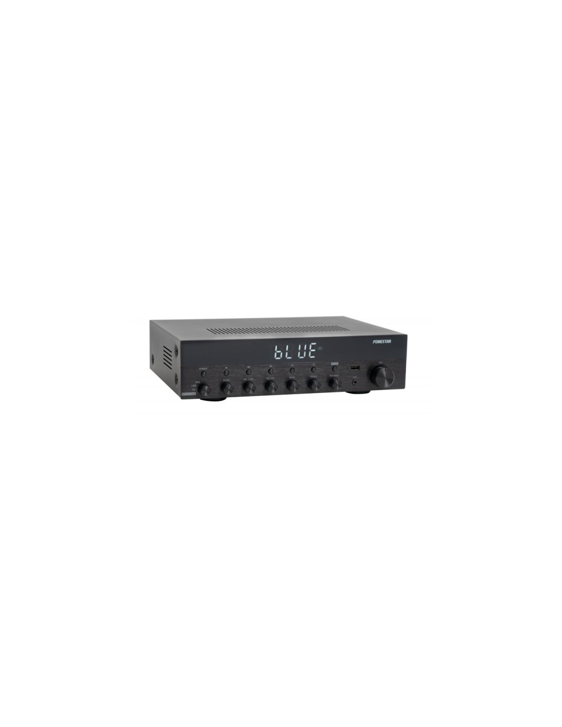 Fonestar AS6060 amplificador de audio Hogar Negro