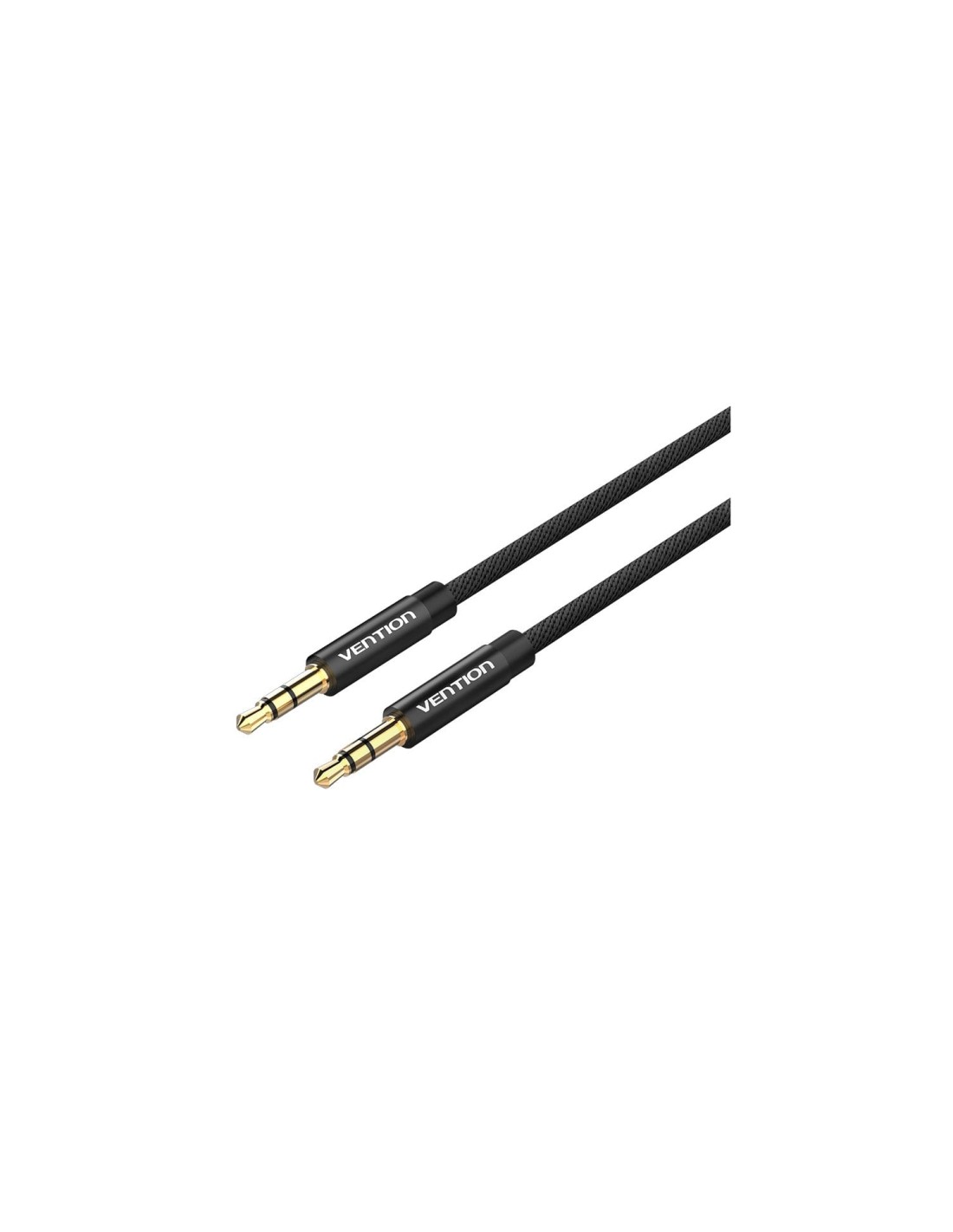 Vention Cable Estéreo BAGBH/ Jack 3.5 Macho - Jack 3.5 Macho/ 2m/ Negro