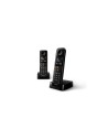 Philips D4702B/34 teléfono Teléfono DECT Identificador de llamadas Negro
