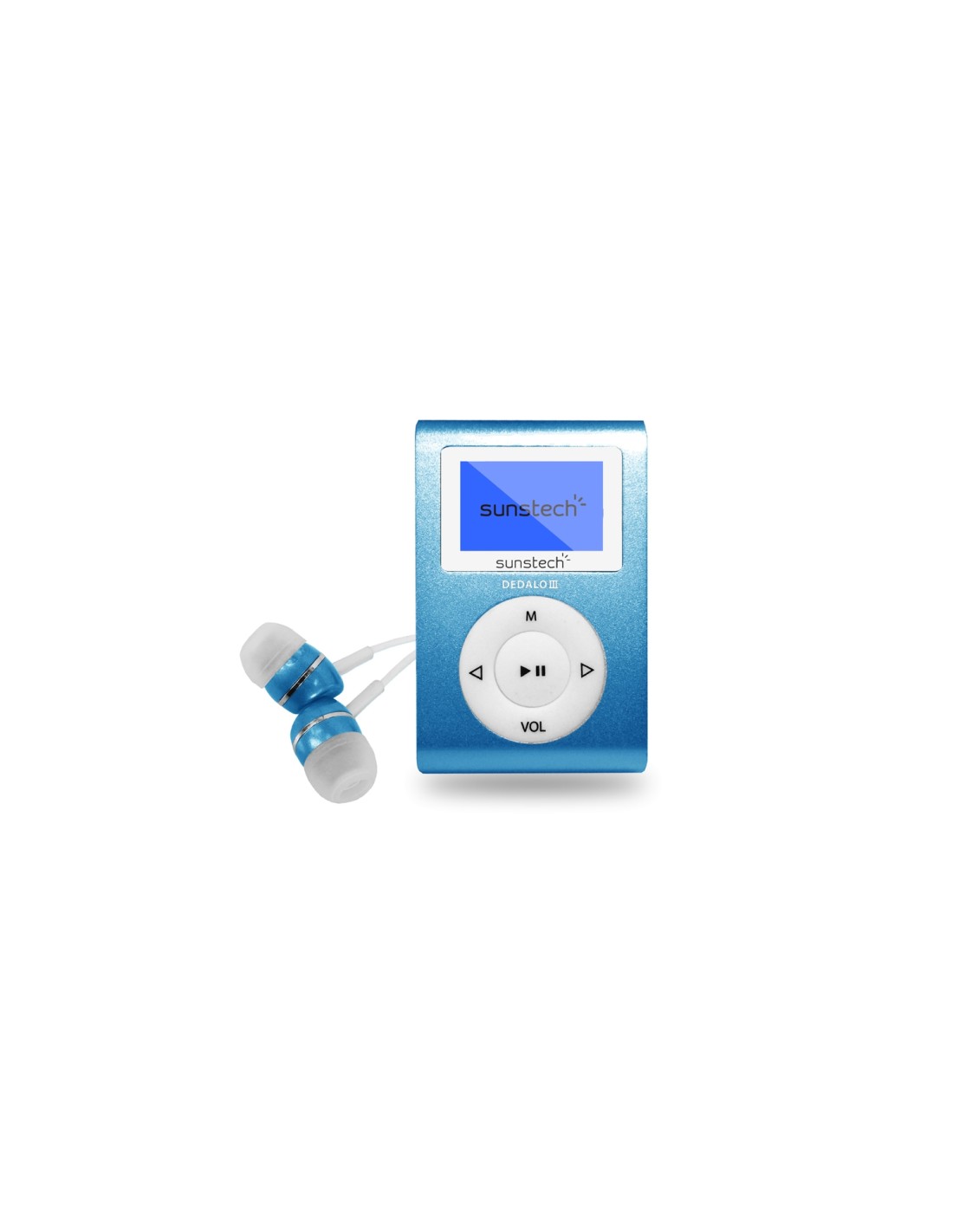 Sunstech DEDALOIII Reproductor de MP3 8 GB Azul