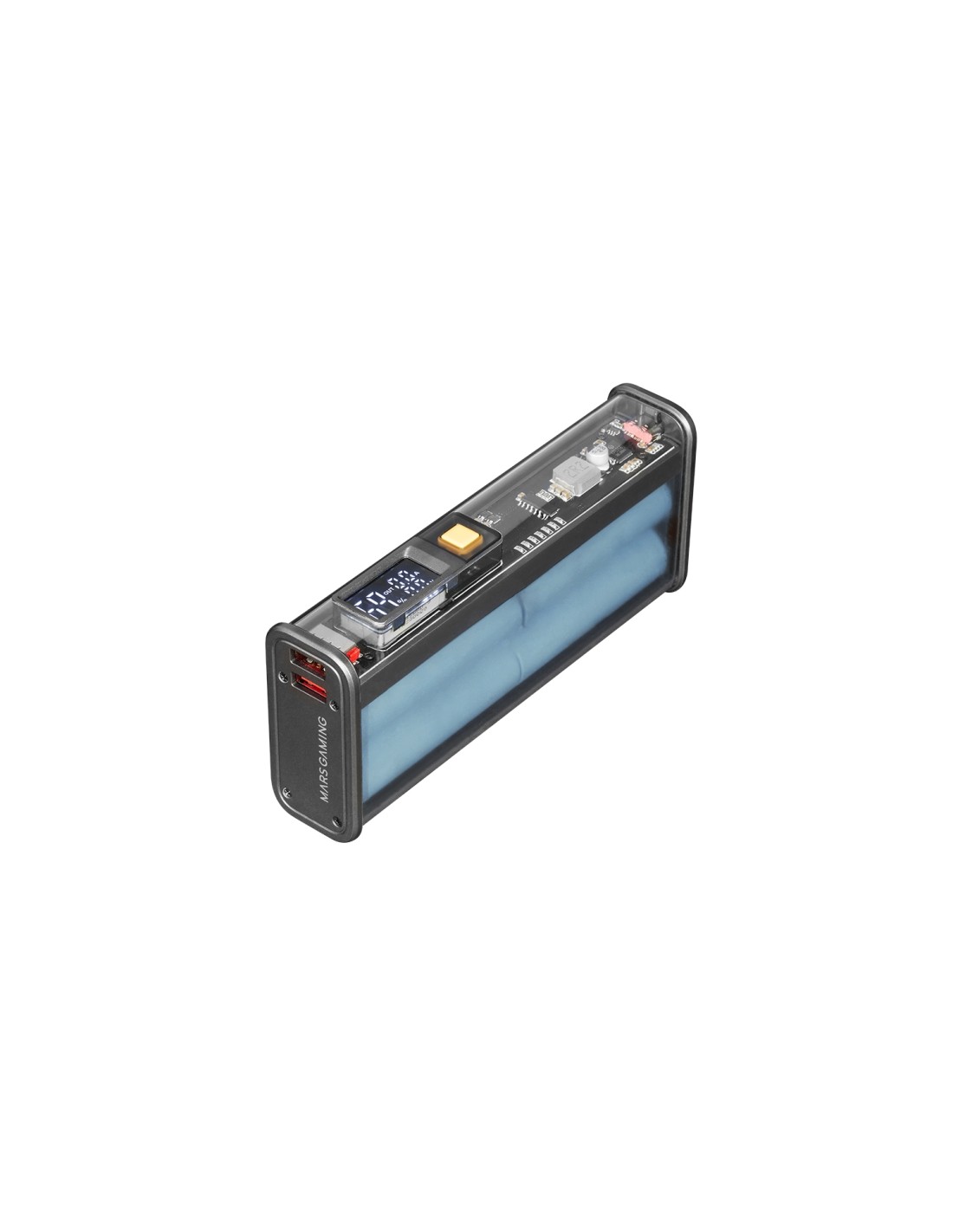 Mars Gaming MPK-20K, Power Bank 22.5W, Baterías Samsung 20000mAh, Carga Rápida QC3.0 & PD3.0, Pantalla Inteligente con Control d
