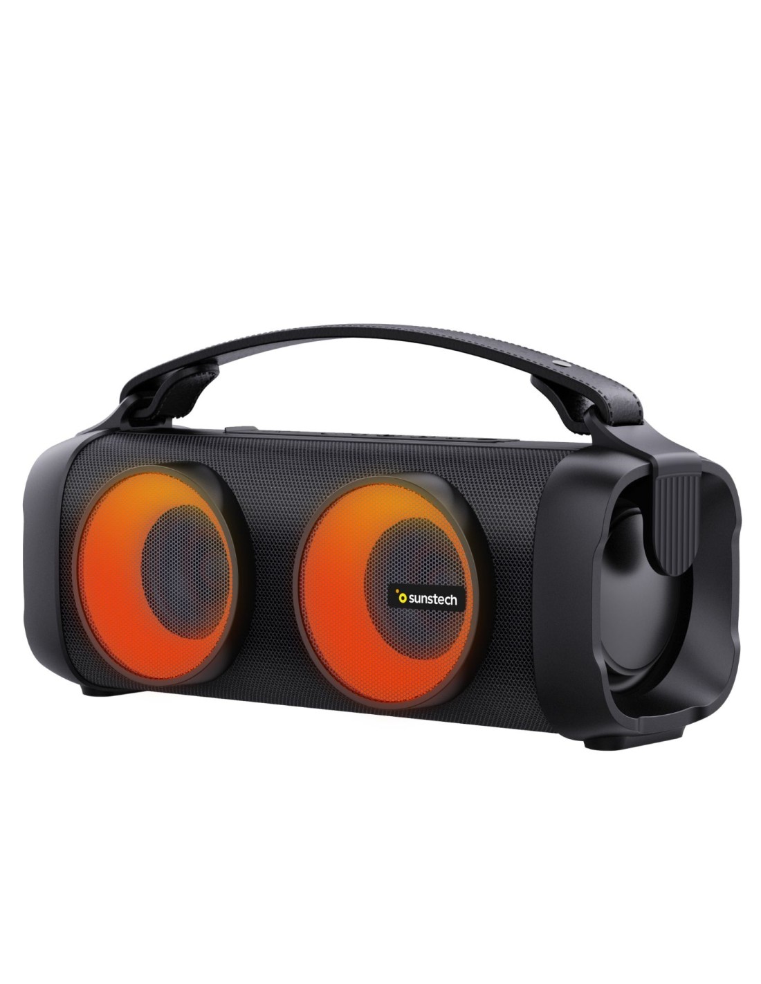 Sunstech MUSCLEBEAT Altavoz portátil estéreo Negro 16 W