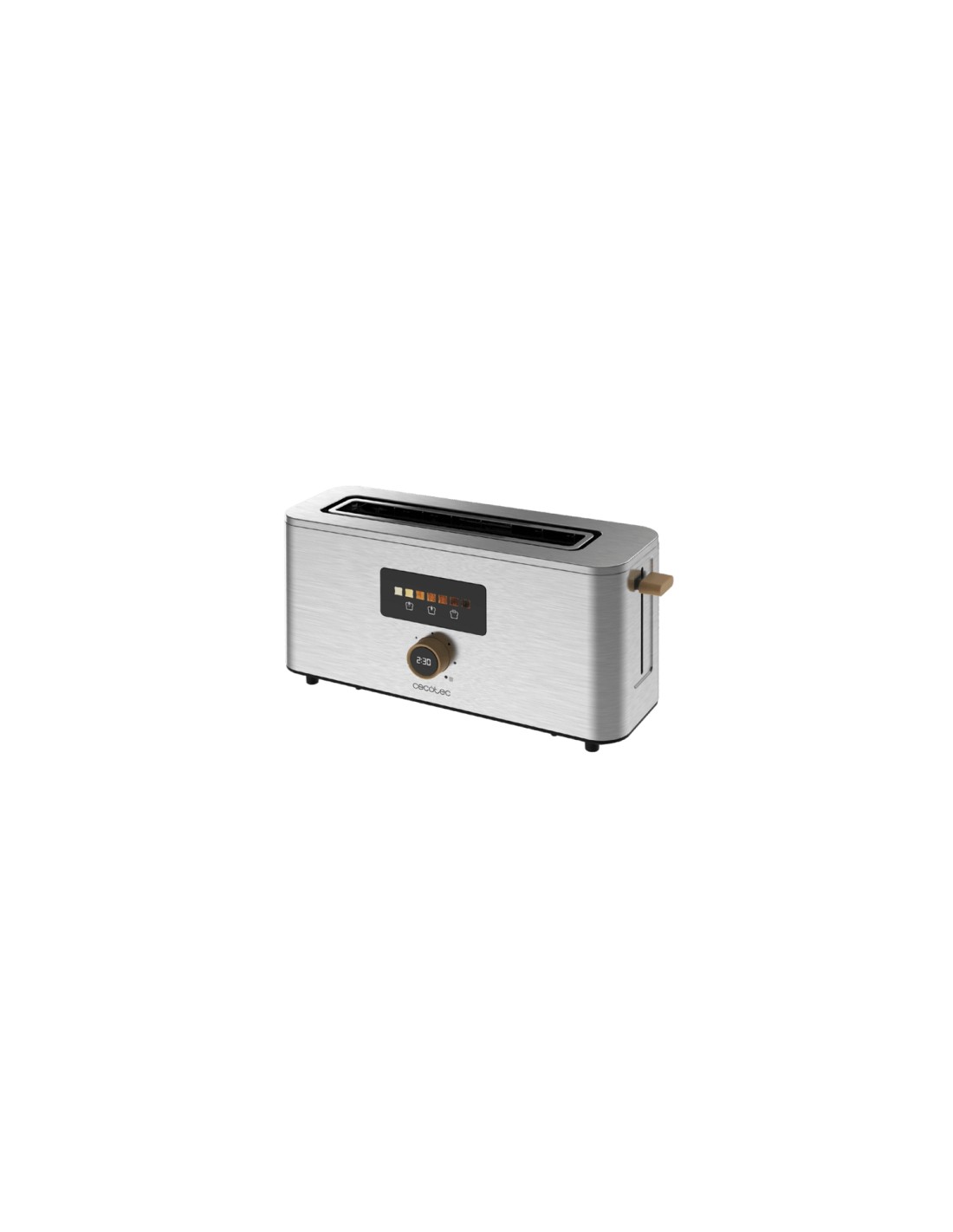 Cecotec 04845 tostadora 7 2 rebanada(s) 1000 W Acero inoxidable