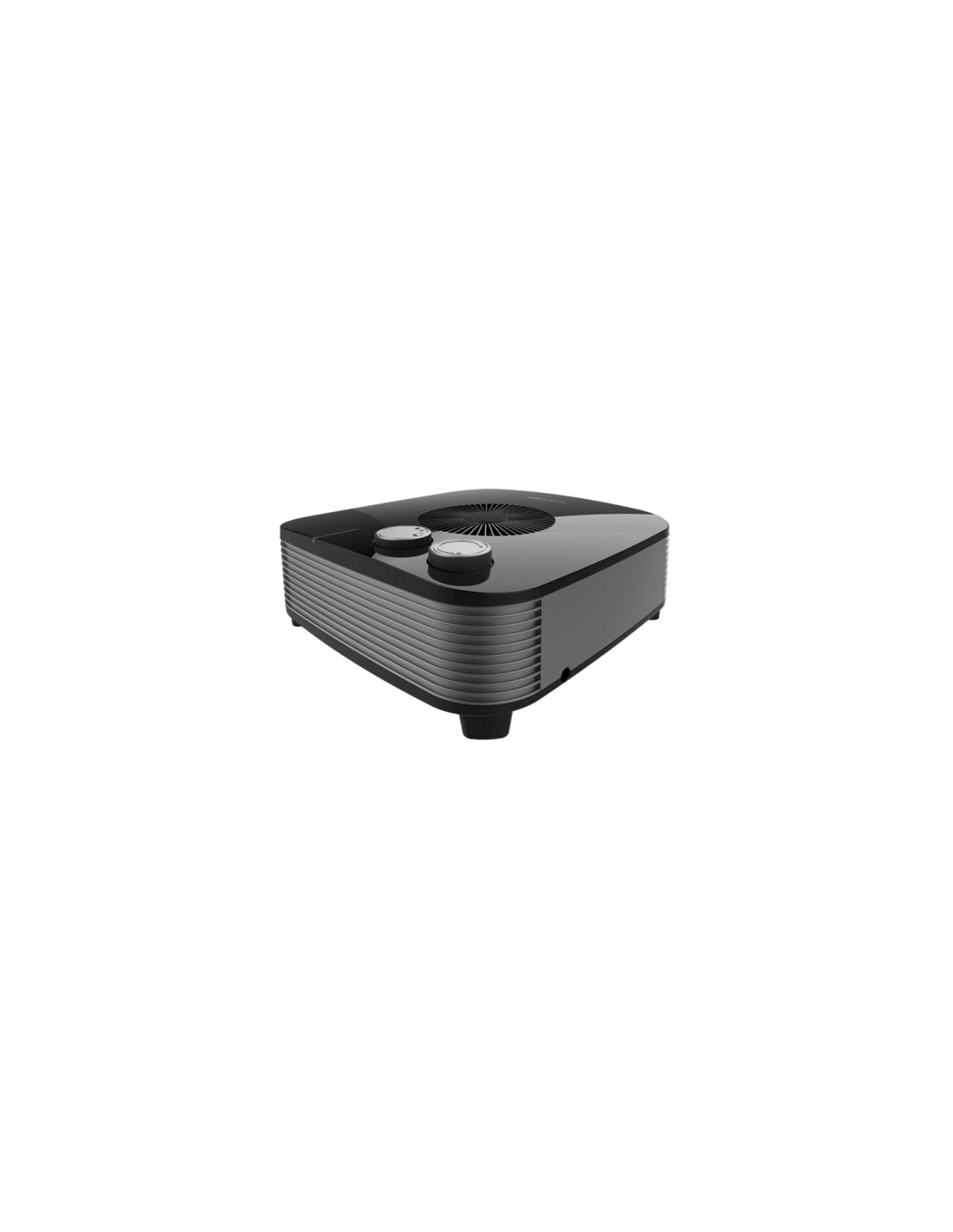 Cecotec 08255 calefactor eléctrico Interior Negro, Gris 2000 W Ventilador eléctrico