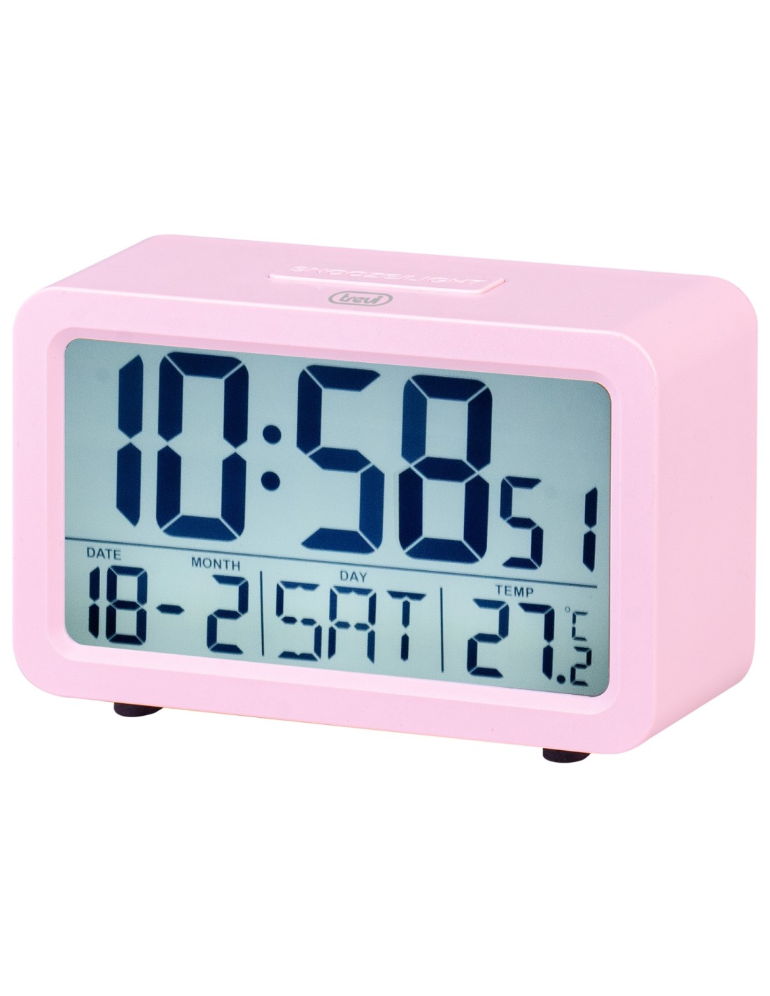 Trevi SLD 3P60 Reloj despertador digital Rosa