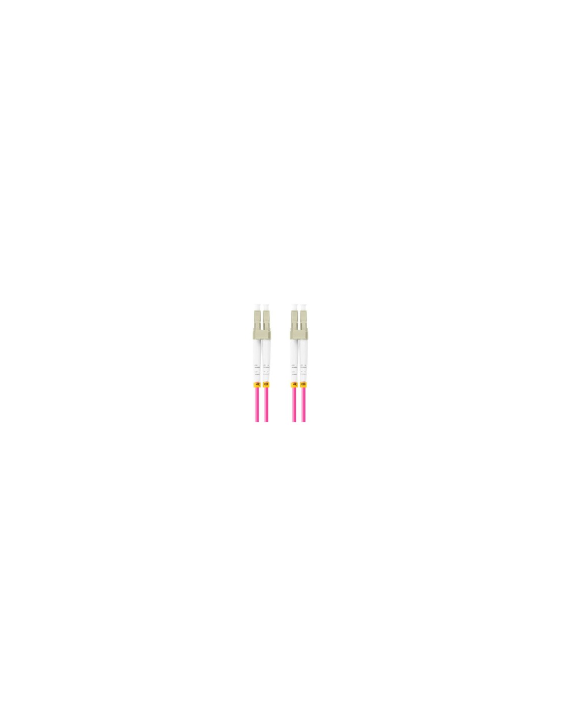 Lanberg FO-LULU-MD41-0005-VT Cable de fibra óptica e InfiniBand 0,5 m LC LC/UPC Violeta