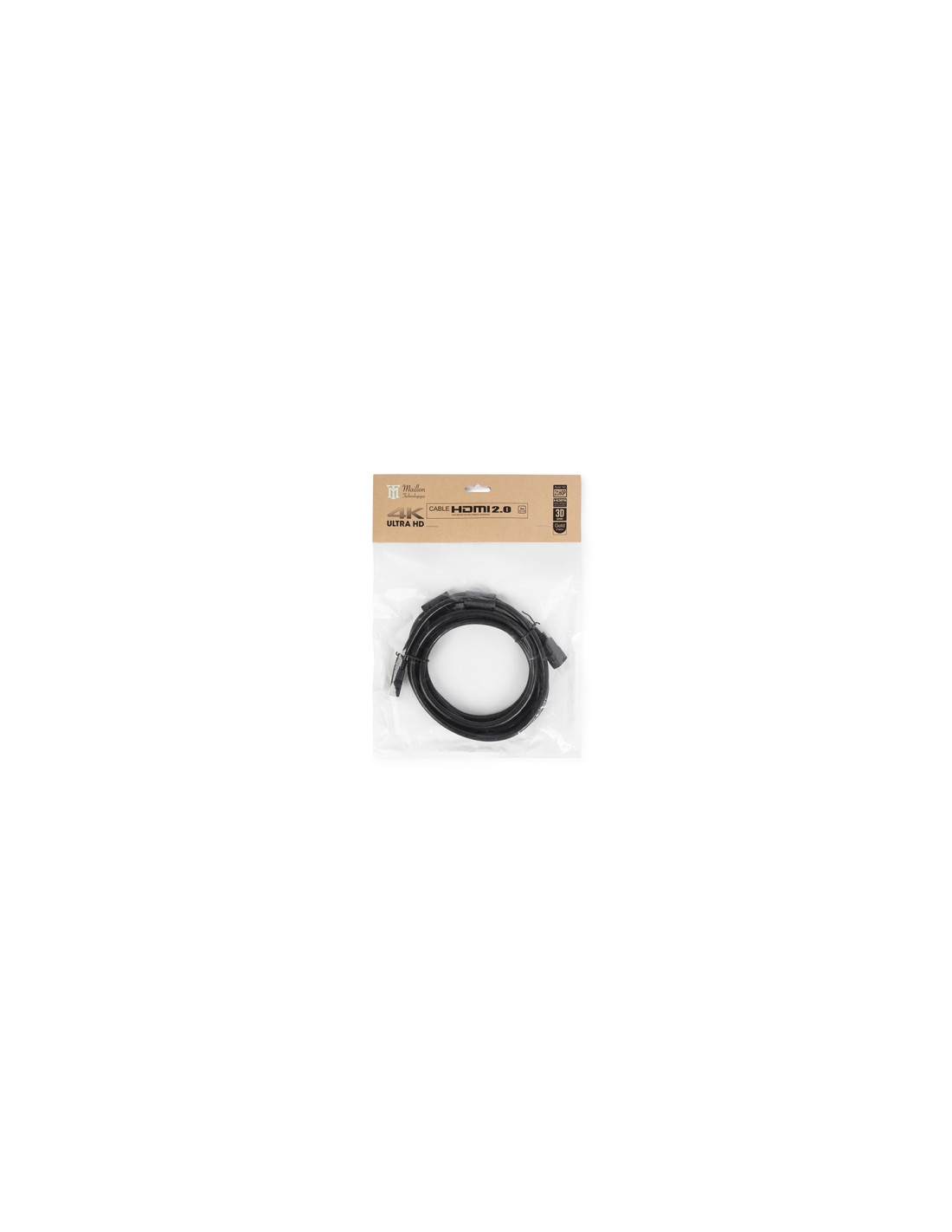 Maillon Technologique Basic MTBHDB2030 cable HDMI 3 m HDMI tipo A (Estándar) Negro