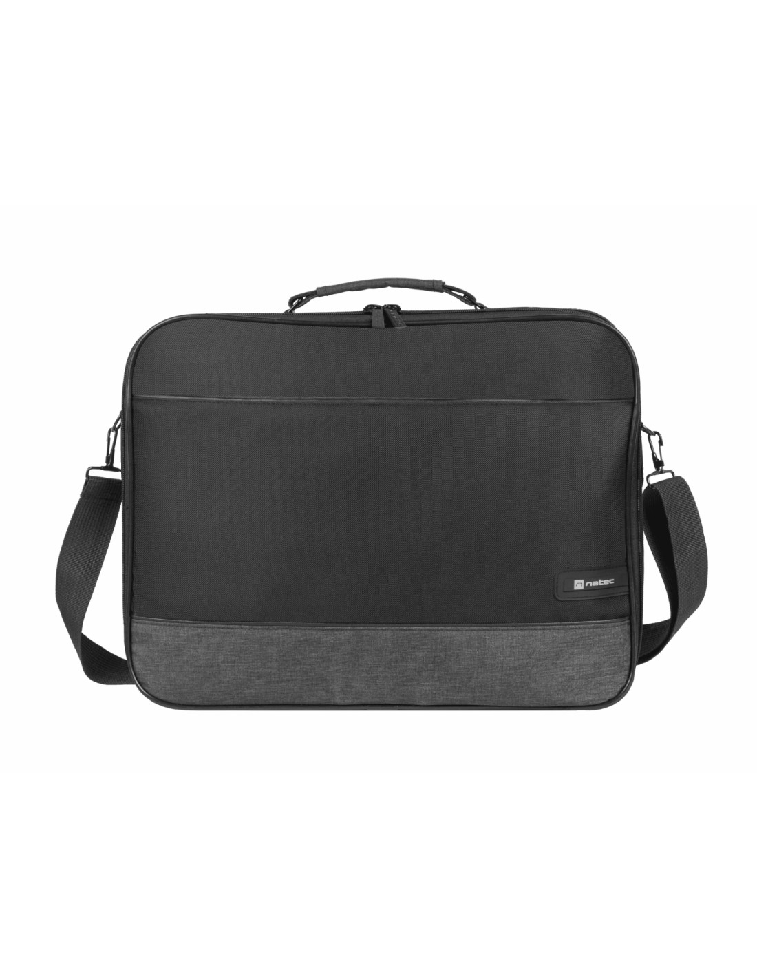 NATEC Impala 2 35,8 cm (14.1") Bandolera Negro, Gris