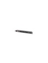 Lanberg PDU-05F-0200-BK unidad de distribución de energía (PDU) 5 salidas AC 1U Negro