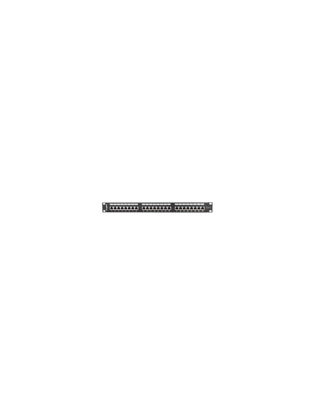 Lanberg PPS6-1024-B panel de parcheo 1U