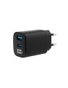 Gembird TA-UC-PDQC30LCD-BK-01 cargador de dispositivo móvil Smartphone, Reloj inteligente, Tableta Negro Corriente alterna Carga
