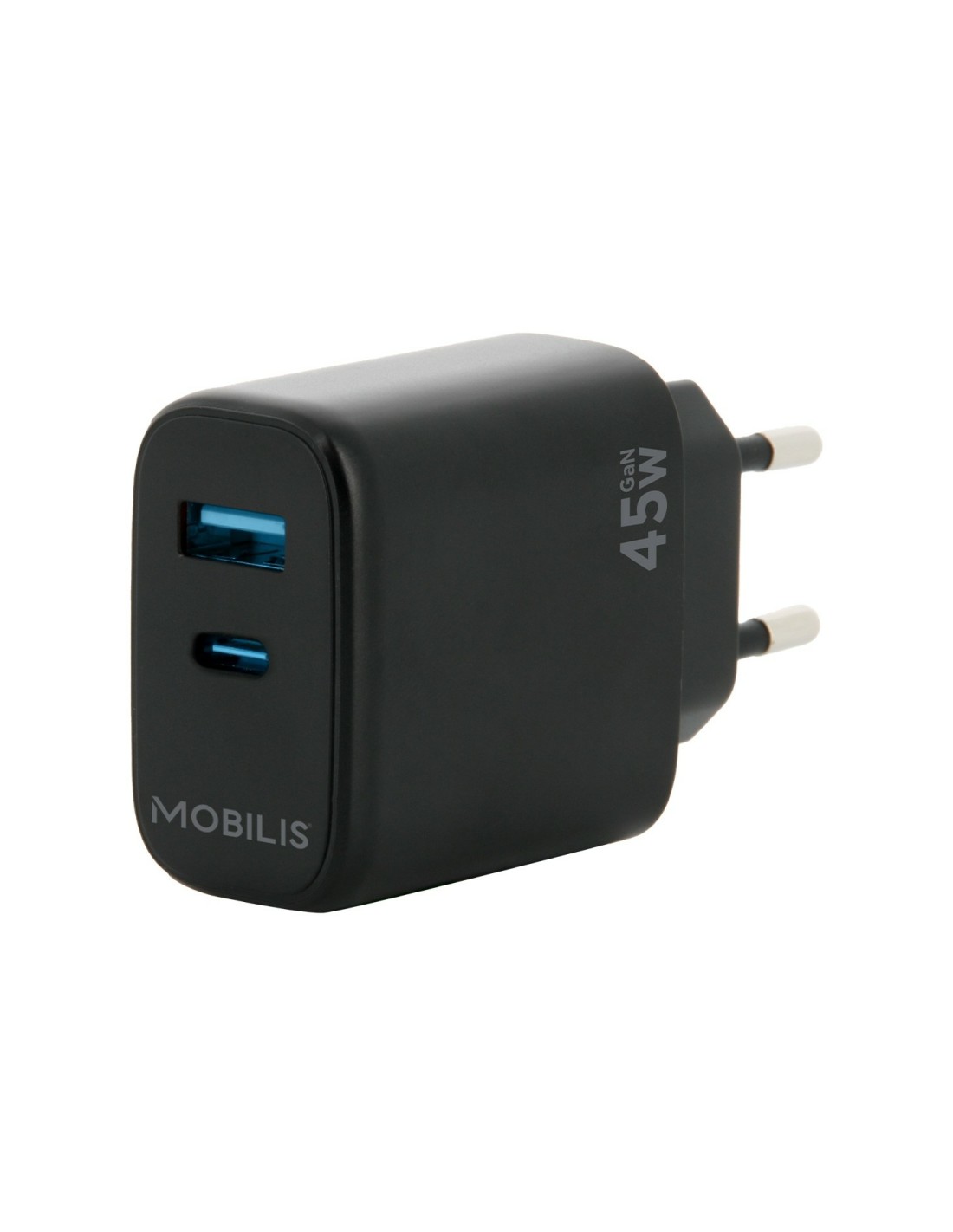 Mobilis 001363 cargador de dispositivo móvil Universal Negro Corriente alterna Auto