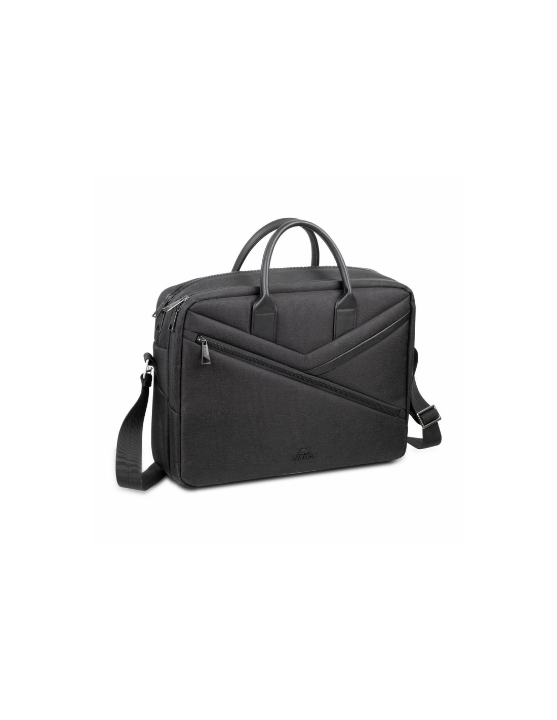 Rivacase 8134 maletines para portátil 39,6 cm (15.6") Maletín Negro