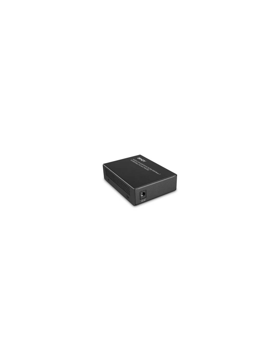 Lindy 25119 convertidor de medio 850 nm Multimodo Negro