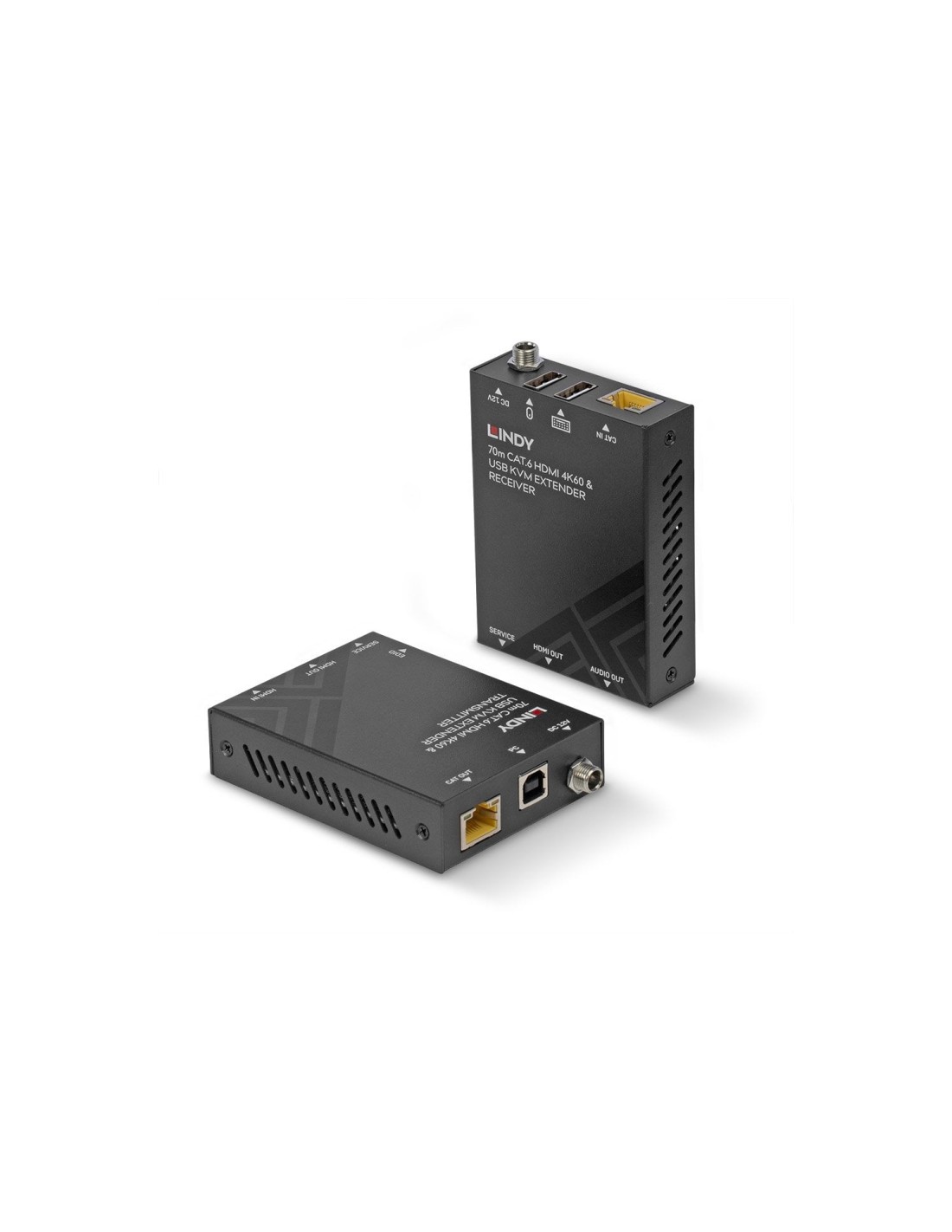 Lindy 39383 extensor KVM Transmisor y receptor