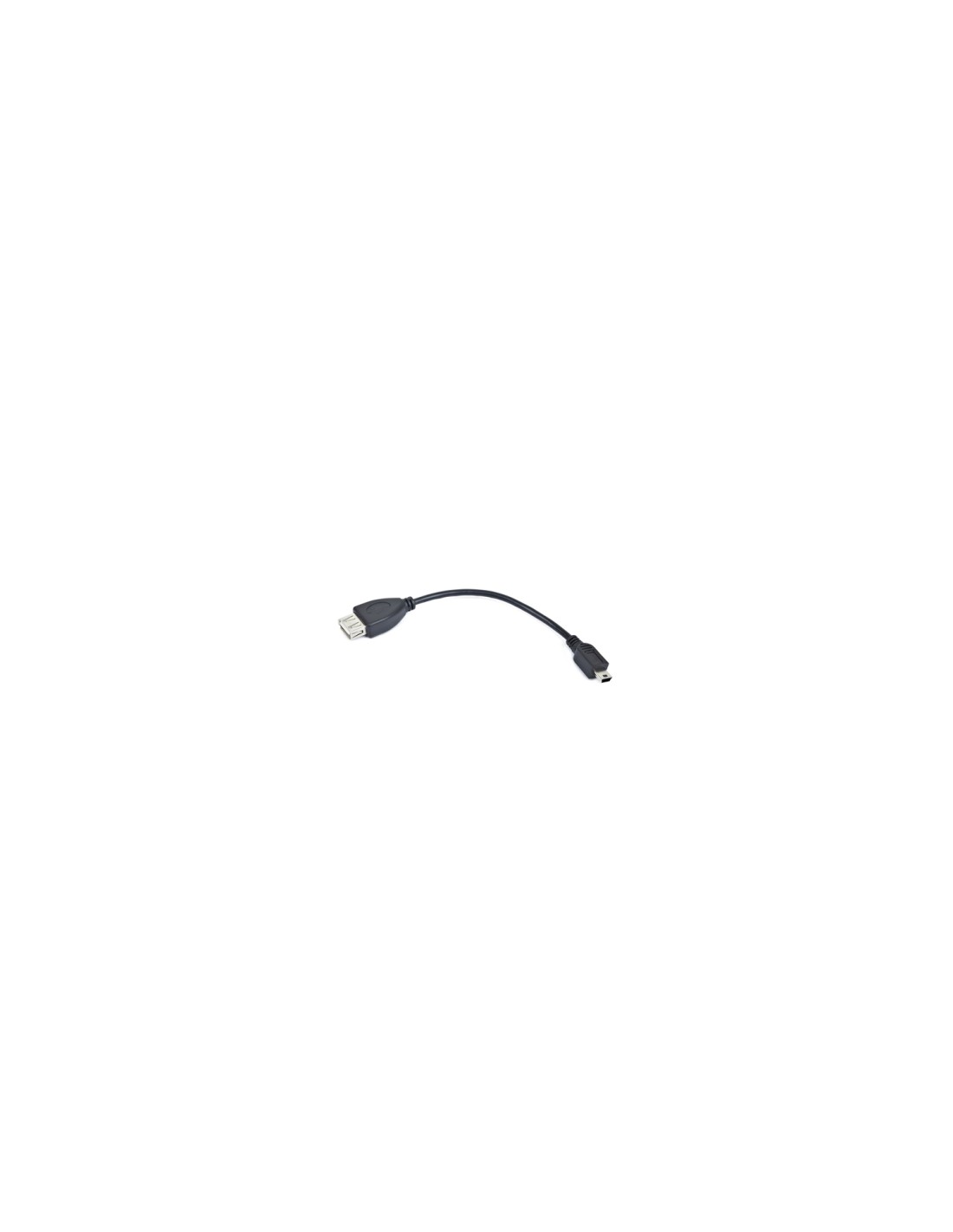 Netlock OTG-MNB2 cable USB USB 2.0 0,15 m USB A Mini-USB B Negro
