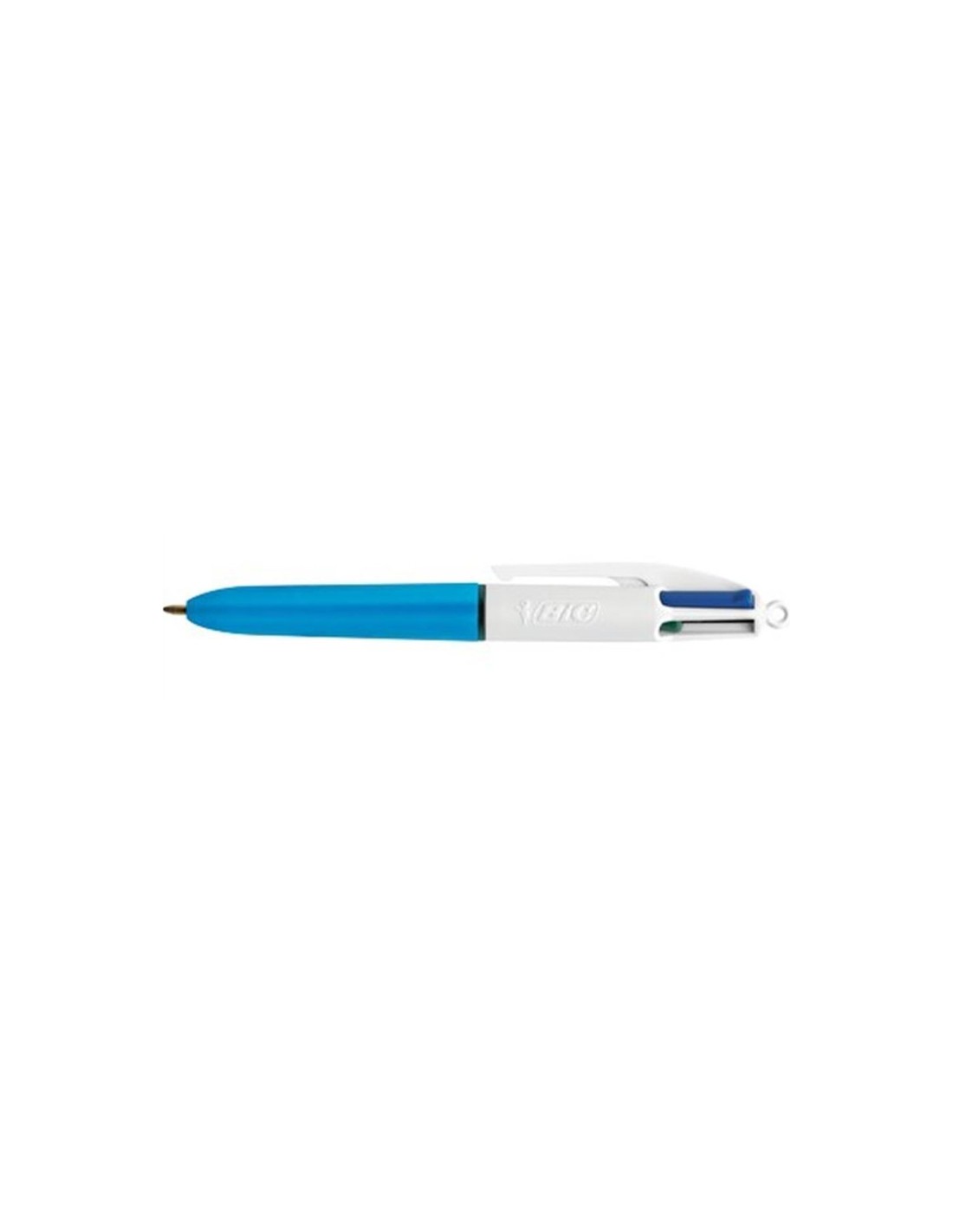 BIC 895958 bolígrafo Negro, Azul, Verde, Rojo Bolígrafo de punta retráctil con pulsador 12 pieza(s)