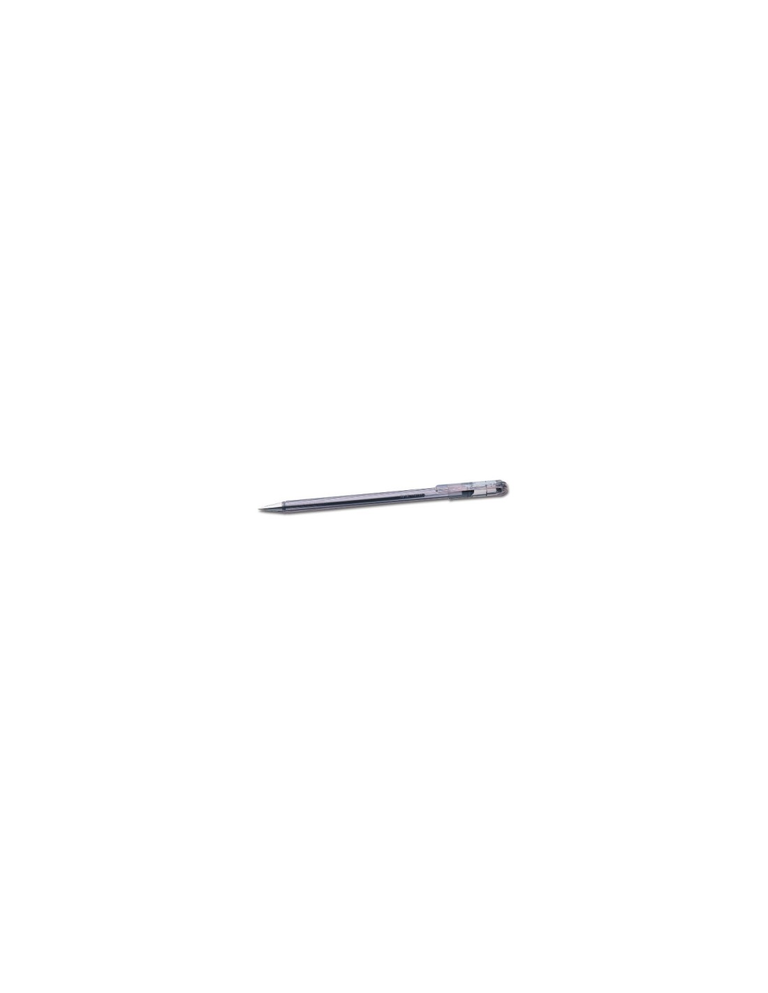 Pentel Superb Medium Negro Bolígrafo Medio 12 pieza(s)