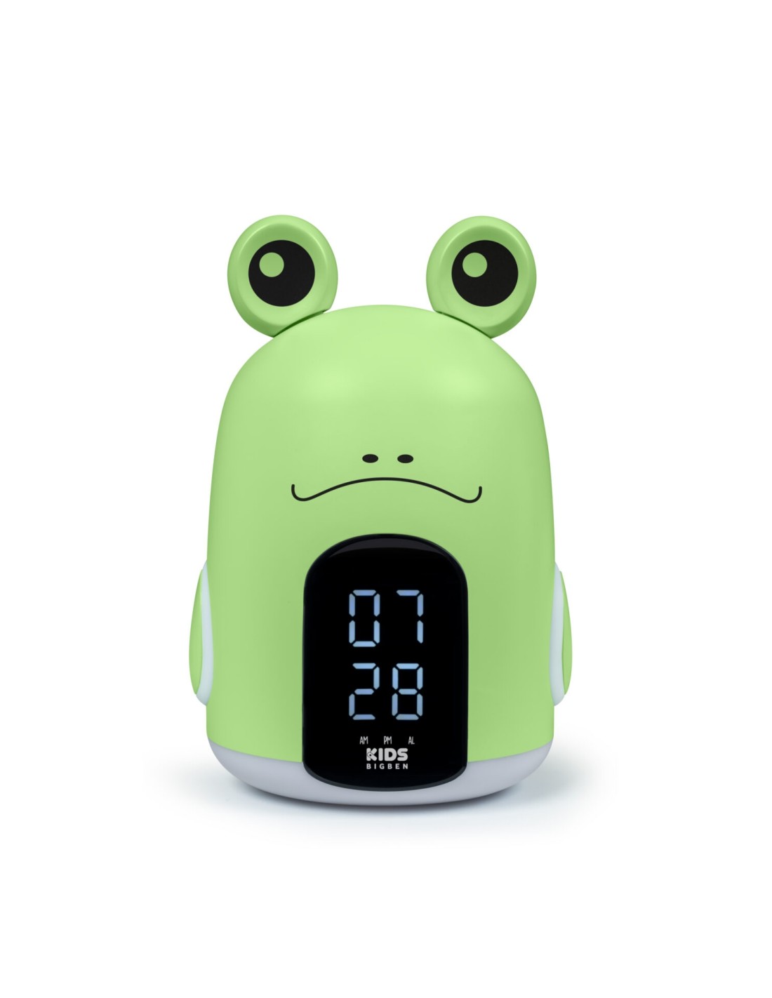 Bigben Interactive RKIDSFROG despertador Reloj despertador digital Verde
