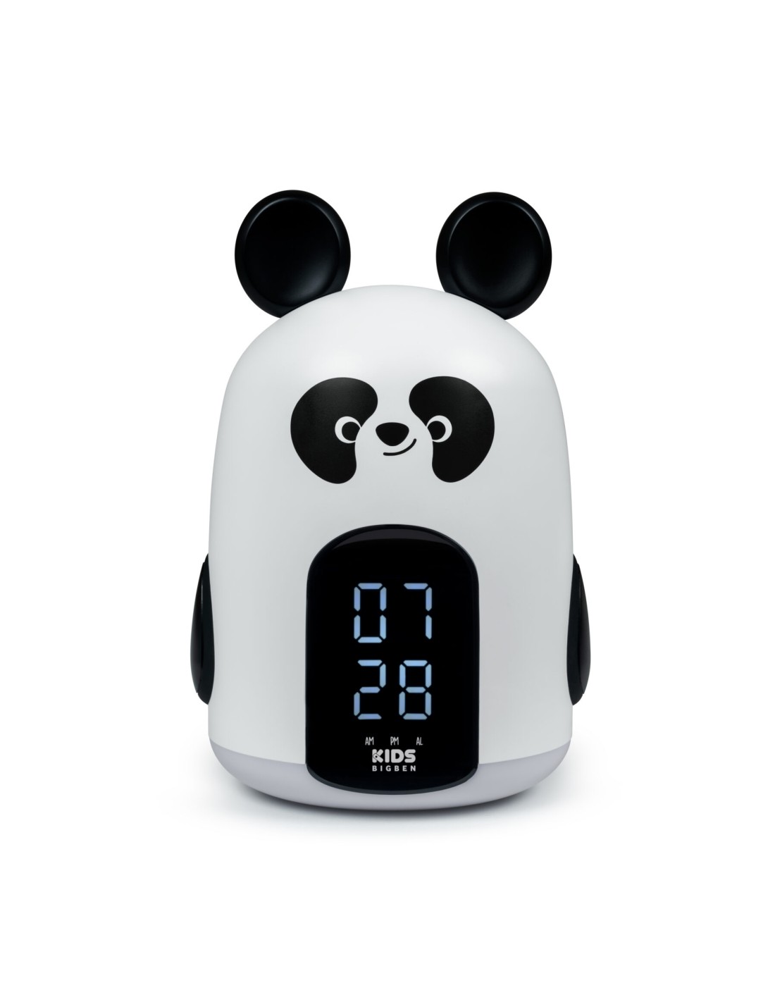 Bigben Interactive RKIDSPANDA despertador Reloj despertador digital Negro, Blanco