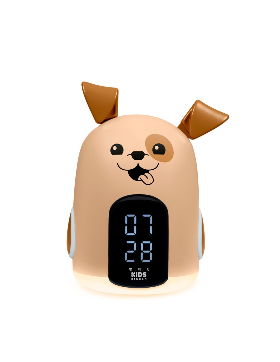 Bigben Interactive RKIDSDOG despertador Reloj despertador digital Marrón